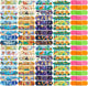 Multicolor-390pcs